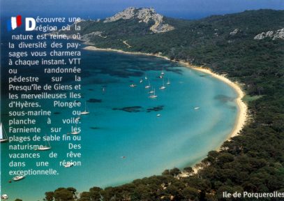 L'anse de la plage d'argent